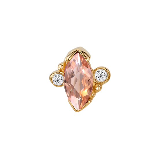 Marquise with Bezels - Threadless