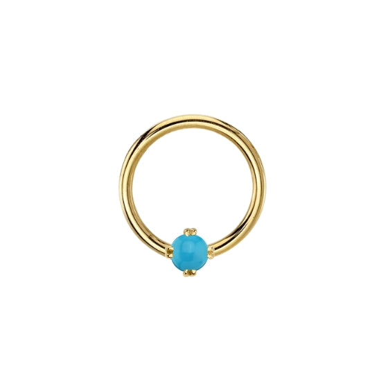 Fixed Turquoise Ring - Front