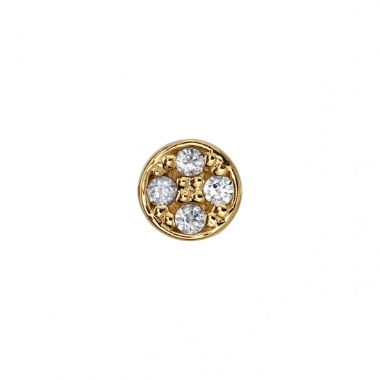 Micro Pave Disc - 3mm