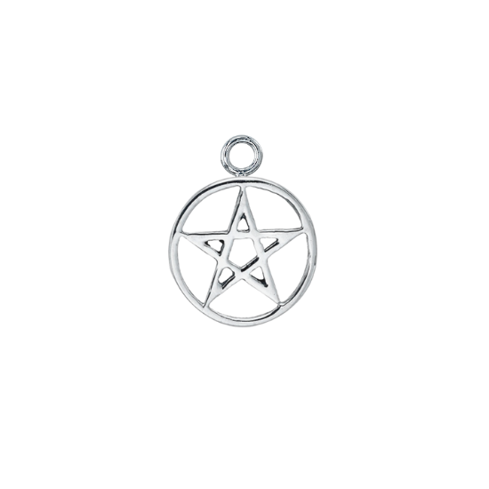 Round Pentagram Charm