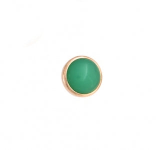 Chrysoprase Solitaire