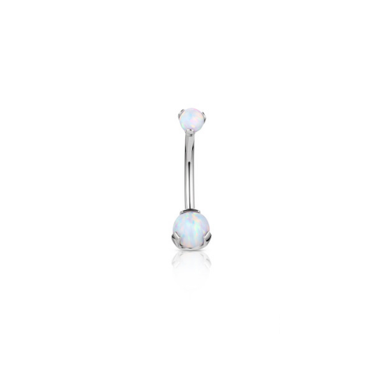 Opal Prong Ball Navel Curve