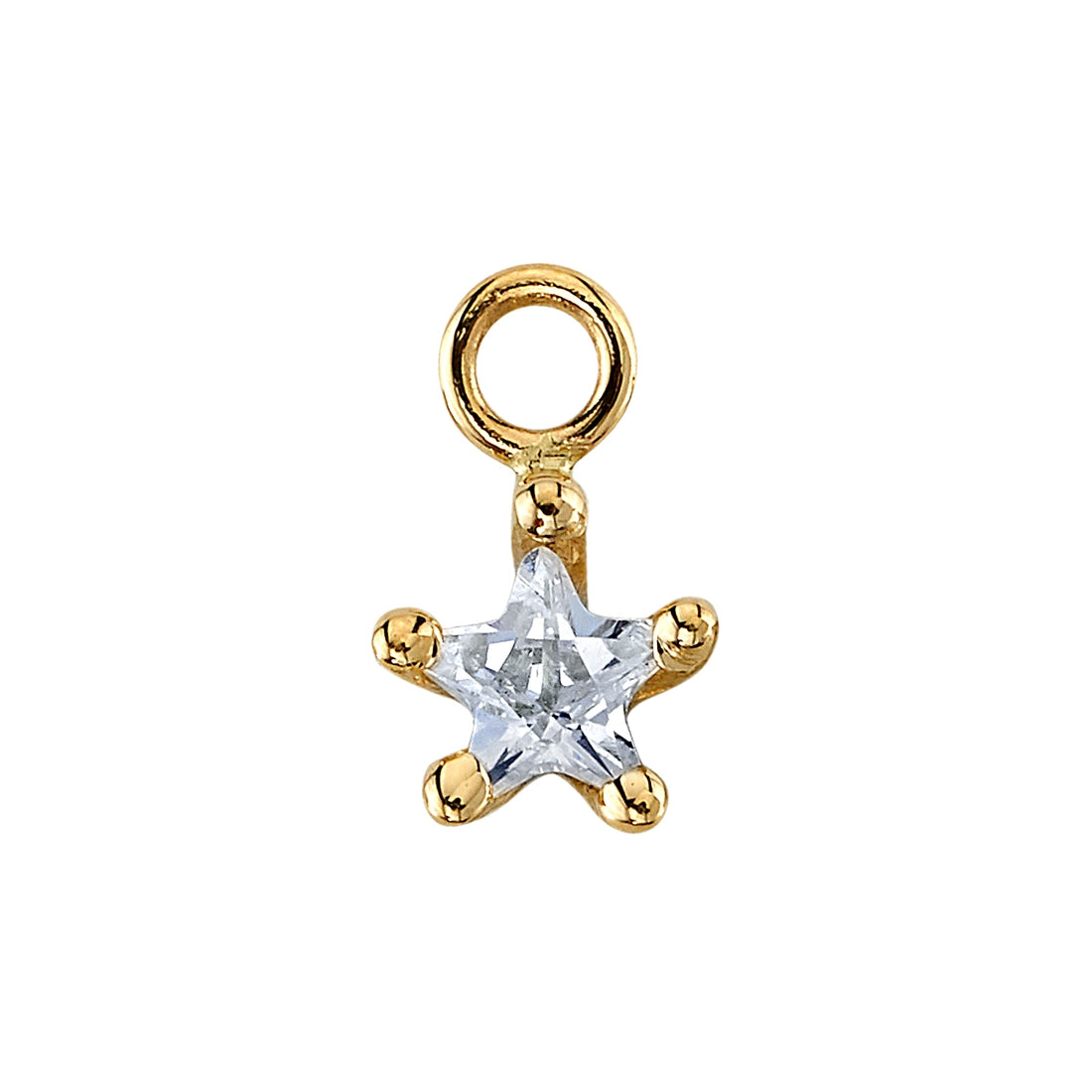 Star Point Prong Charm