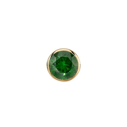 Forest Green Diamond Round