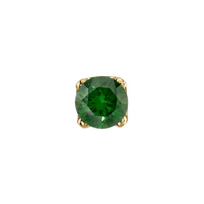 Forest Green Diamond Round