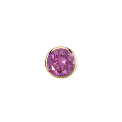 Rose Pink Diamond Round