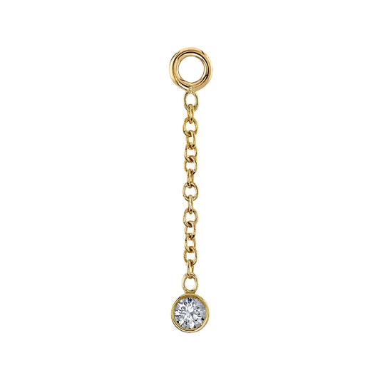 Bezel Dangle Charm