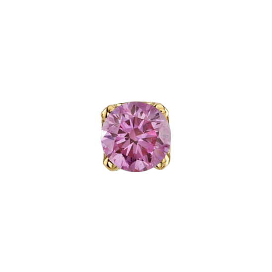 Baby Pink Diamond Round
