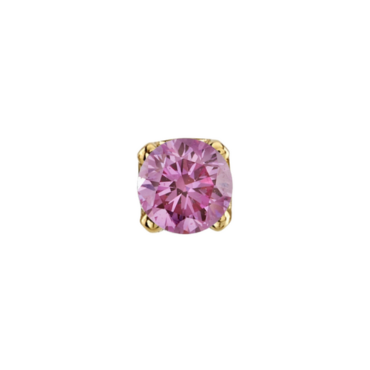 Baby Pink Diamond Round