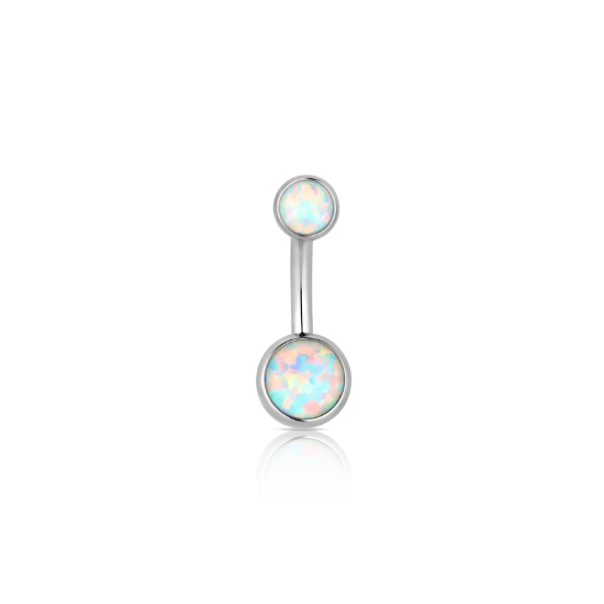 Opal Bezel Navel Curve