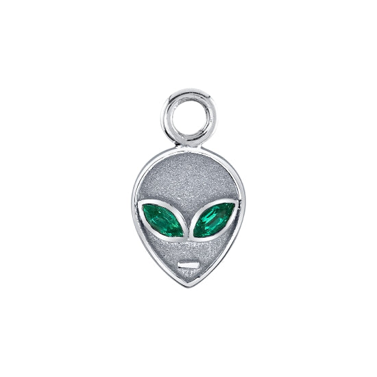 Alien Head Charm