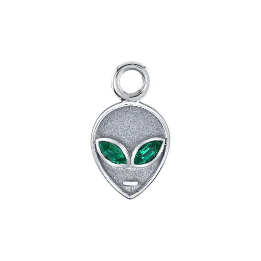 Alien Head Charm
