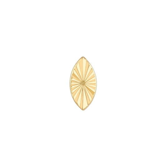 Diamond Cut Flat Marquise