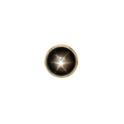 Black Star Sapphire Solitaire - Threadless