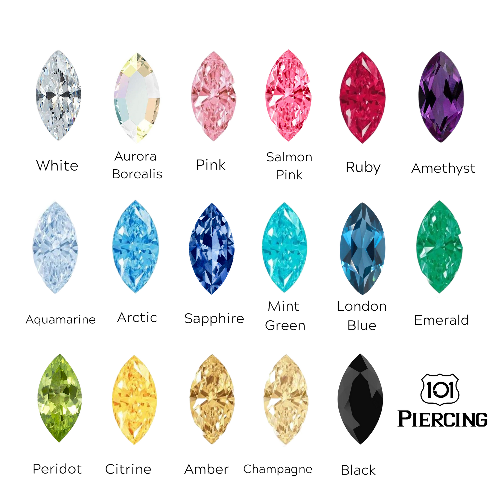 Venus Faceted Gems Pink - Main Image