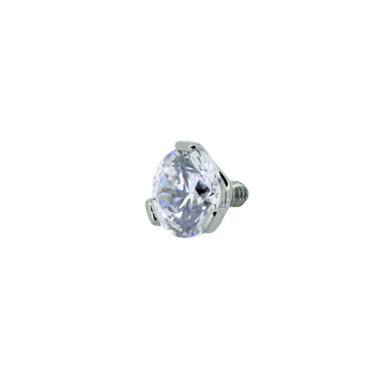 Prong Swarovski Gem - 4mm