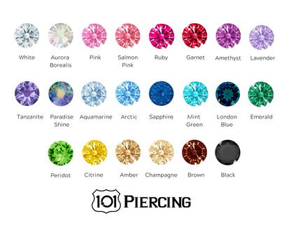 Prong Swarovski Gem - 5mm