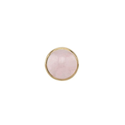 Rose Quartz Solitaire - Threadless