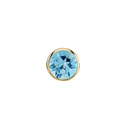 Swiss Blue Topaz Round