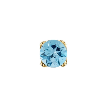 Swiss Blue Topaz Round