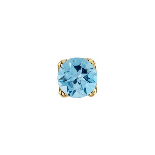 Swiss Blue Topaz Round