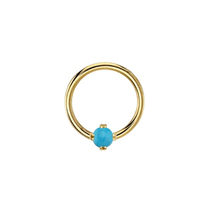 Fixed Turquoise Ring - Front