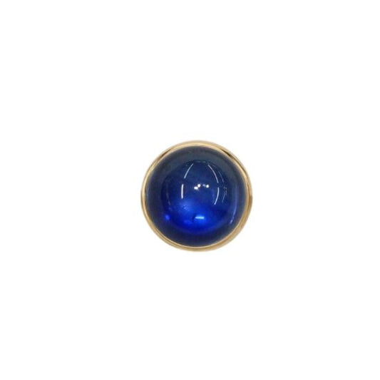 Blue Sapphire Solitaire - Threadless