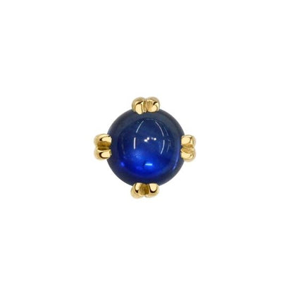 Blue Sapphire Solitaire - Threadless