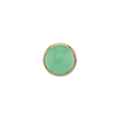 Chrysoprase Solitaire - Threadless