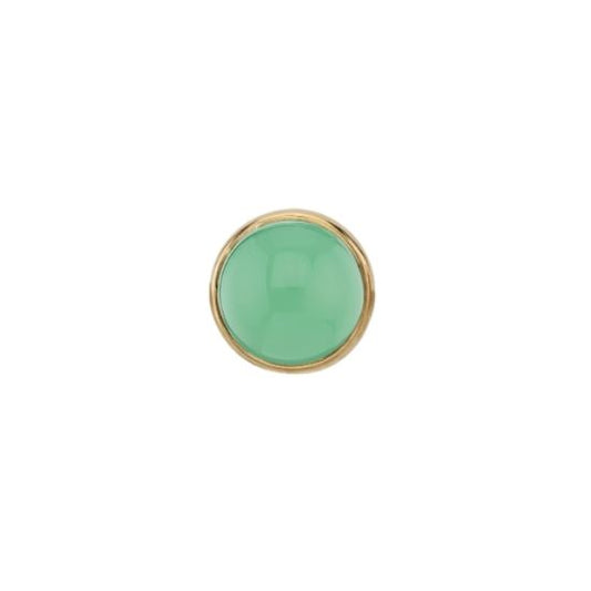 Chrysoprase Solitaire - Threadless