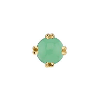 Chrysoprase Solitaire - Threadless