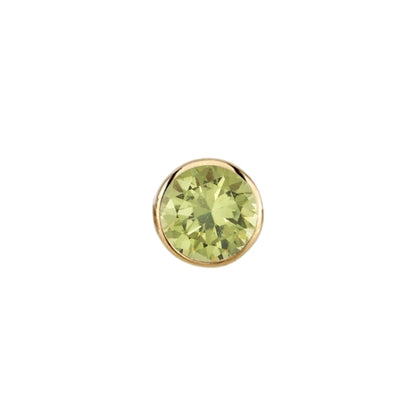 Demantoid Garnet Round