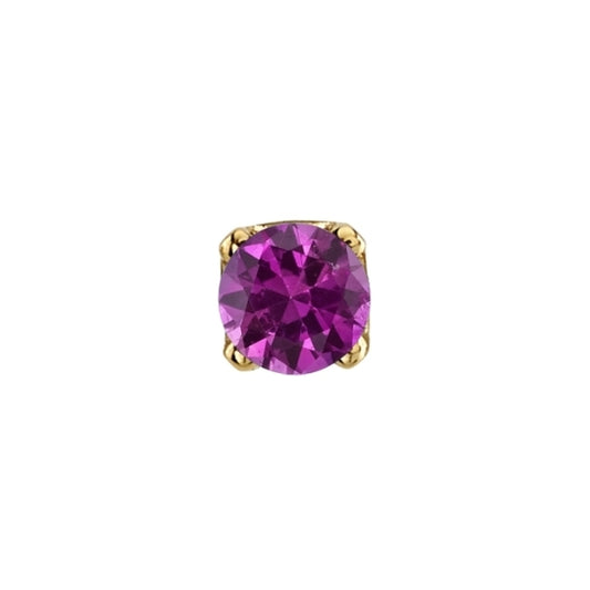 Hot Pink Sapphire Round