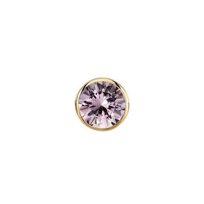 Light Pink Sapphire Round