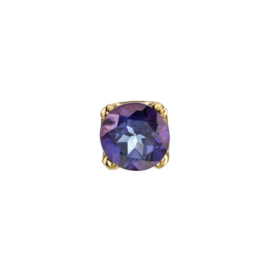 Midnight Topaz Round