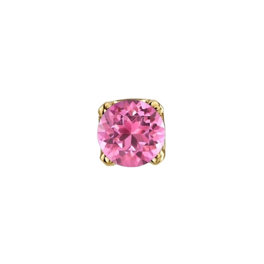 Pink Topaz Round