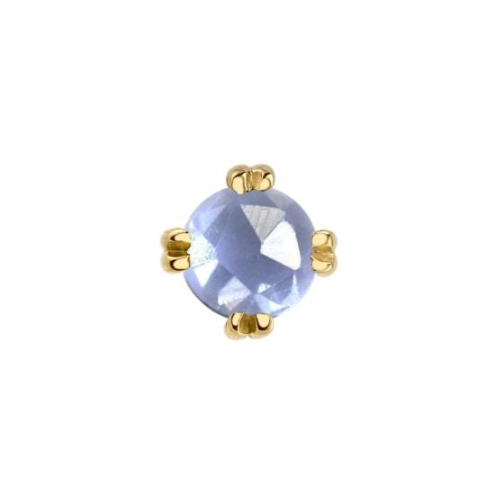 Rose Cut Tanzanite Solitaire