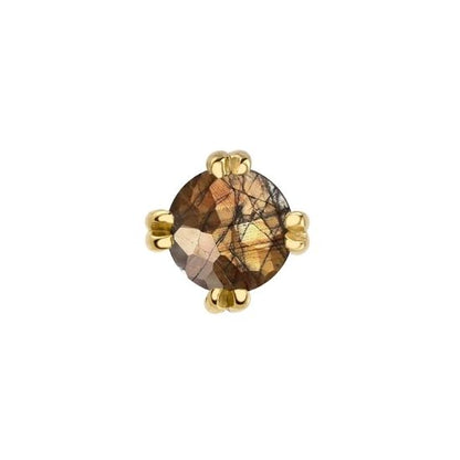 Rose Cut Zawadi Sapphire Solitaire