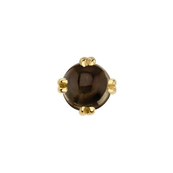 Smoky Quartz Solitaire