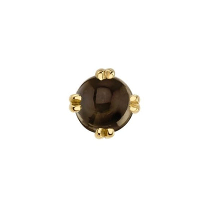 Smoky Quartz Solitaire