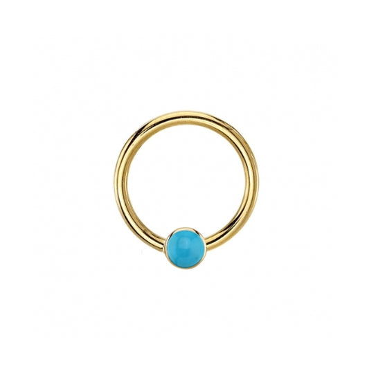Fixed Turquoise Ring - Front