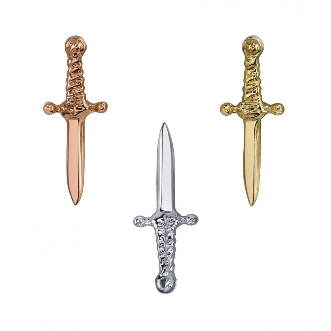 Shops dagger nose stud