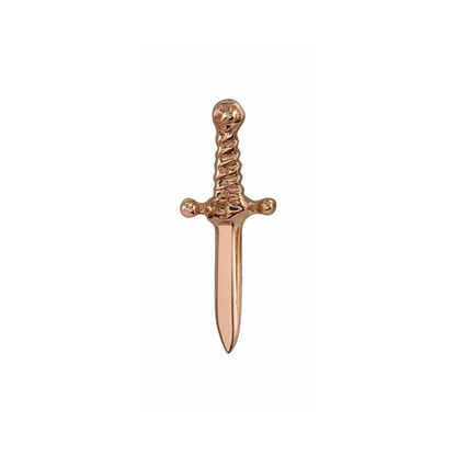 Shops dagger nose stud