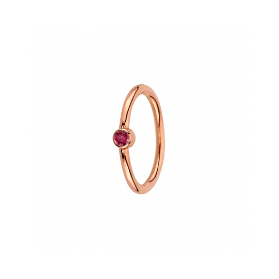 Genuine Gemstone Ring - 1/2"