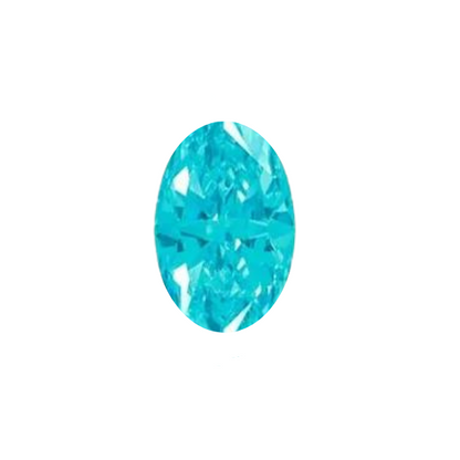 Oval Gem Navel Curve