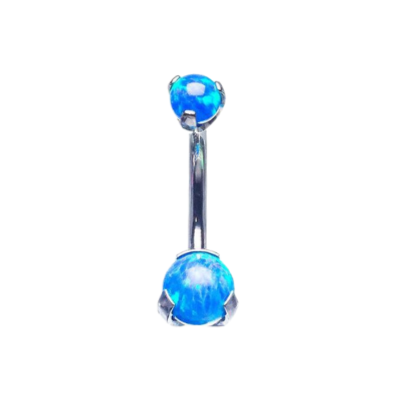 Opal Prong Ball Navel Curve