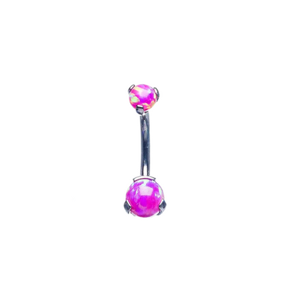 Opal Prong Ball Navel Curve