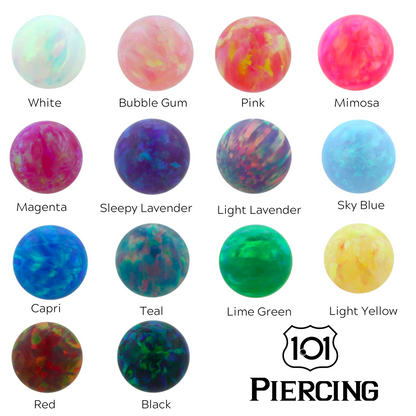 Opal Prong Ball - Threadless