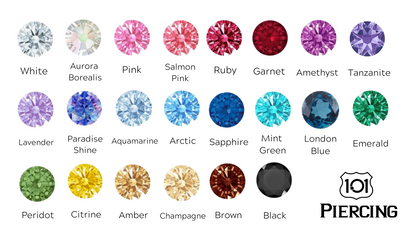 Prong Swarovski Gem - 4mm